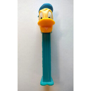 Donald Duck Disney Candy Container Hungary Cartoon Comics Vintage Blue Dispenser